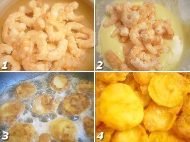 Beignets de crevettes et sauce Beignets de crevettes et sauce