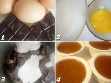 Mousse au chocolat simple et rapide Mousse au chocolat simple et rapide