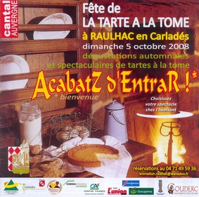Fête de la tarte à la Tome Fête de la tarte à la Tome