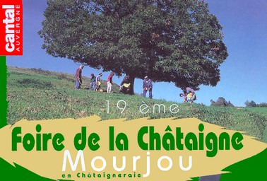 Foire à la châtaigne de Mourjou, Cantal Foire à la châtaigne de Mourjou, Cantal