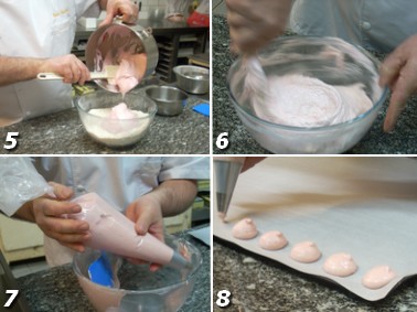 Préparation des macarons Préparation des macarons
