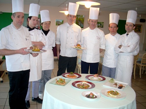 Chefs du Cantal en formation Chefs du Cantal en formation