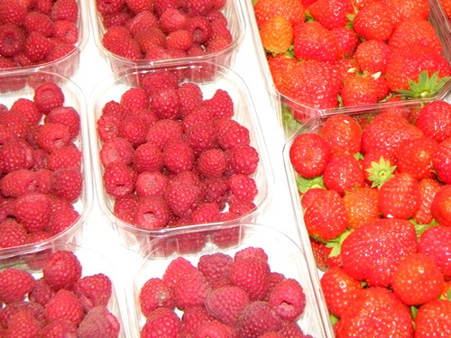 Framboises et Fraises Framboises et Fraises