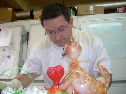 Didier Vaille, Démonstration de sucre tiré Didier Vaille, Démonstration de sucre tiré